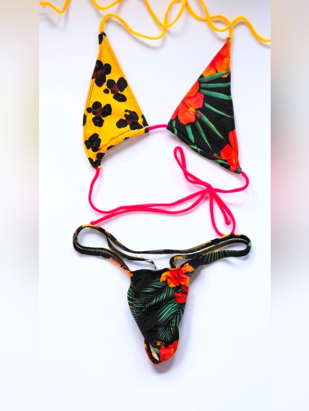 Minimale Animale Bikini Set - Montenegro Top & Nolita Thong Tropical Equinox